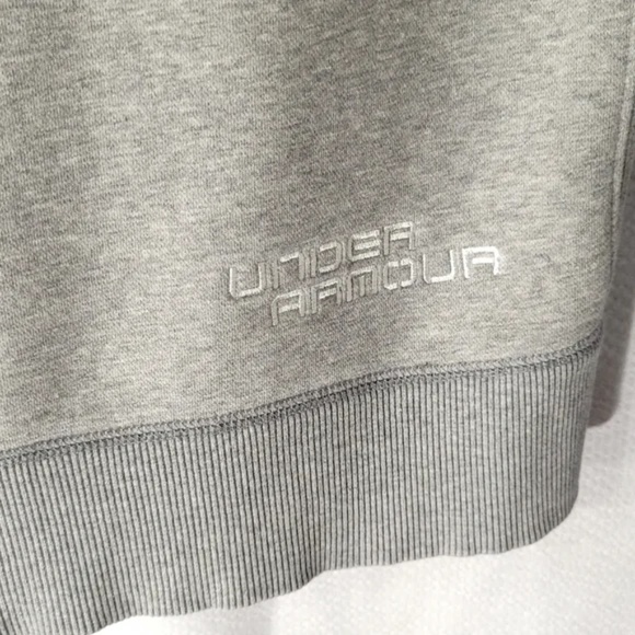 UA Storm Loose Gray Pullover Hoodie - Picture 9 of 11